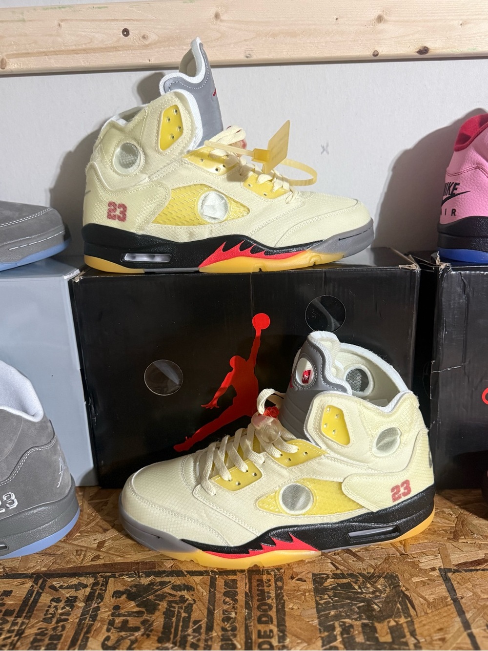 Air Jordan 5 Retro Off-White Sail